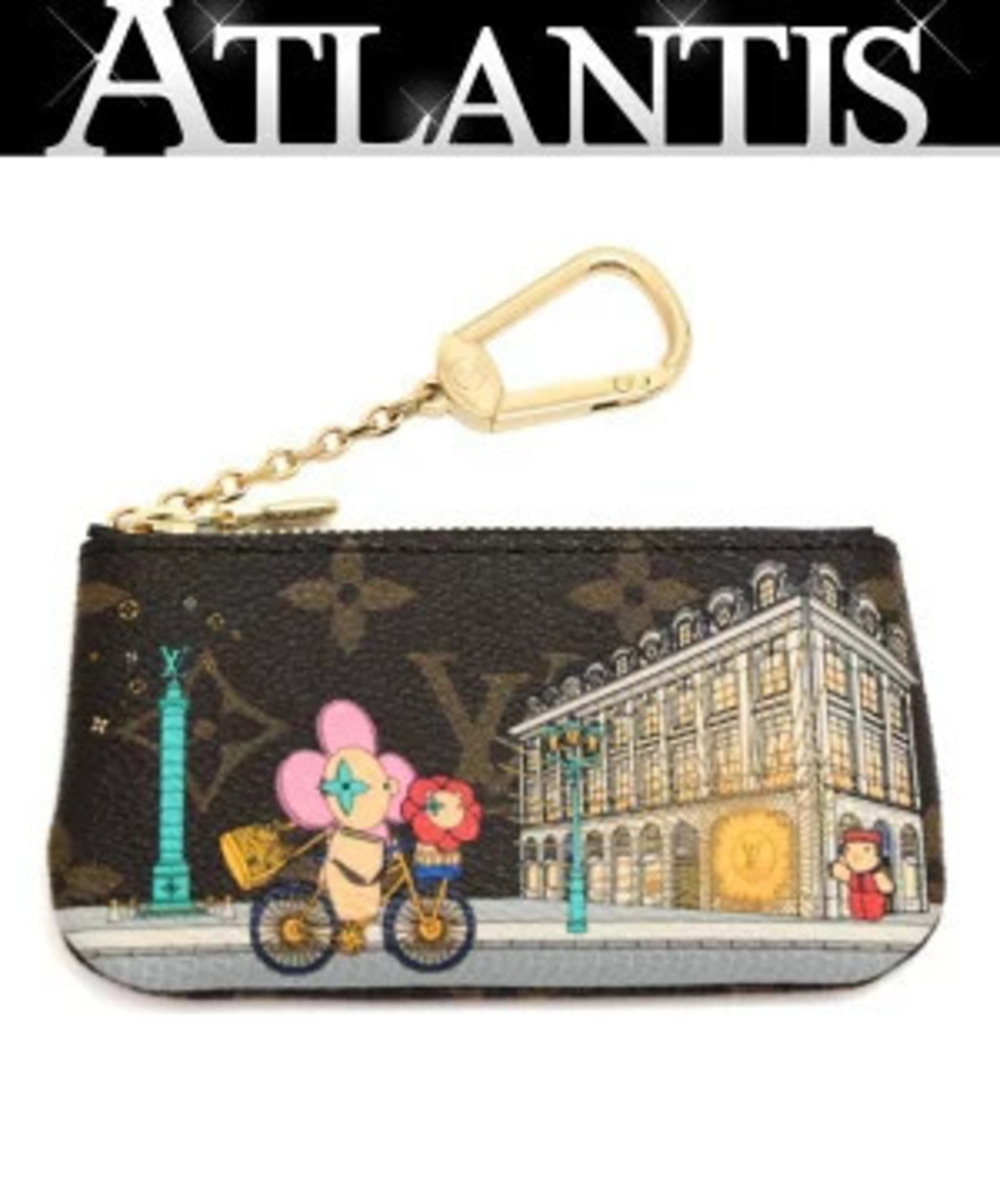 Louis Vuitton Pochette Vivienne coin case Wallet Key Monogram